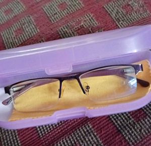 Half Frame Computer Glasses with Case