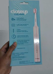 Closeup Super Sonic Electric Tooth Brush