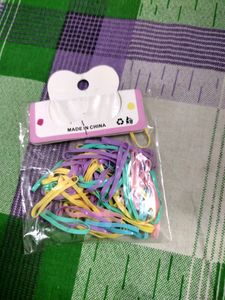 Plastic Rubber Bands Pkt