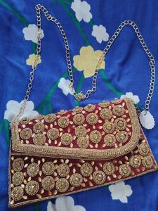 Bridal Clutch/ Sling Bag