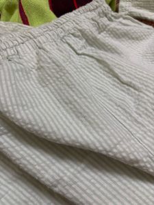 Striped Wide Leg Summer Pants