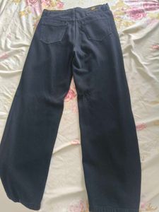 Black Baggy Denim Jeans