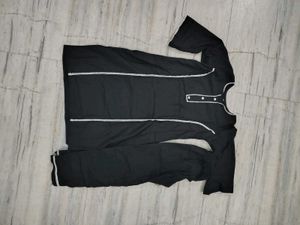 Elegant Black Kurta Set