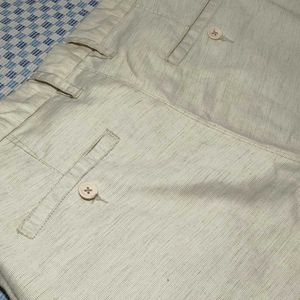 Men&#39;s Casual Beige Jeans