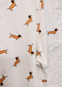 Doggy Printed Top