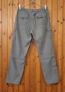 Loose Fit Baggy Parachute Cargo Pants