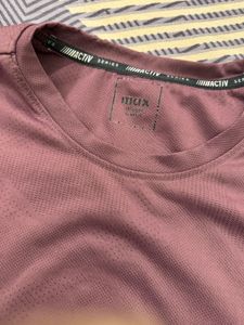 Unisex Dusty Pink Tshirt From MAX Size - (38)