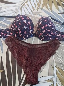 Combo Of  Six Branded   Like New  Bra N Panty