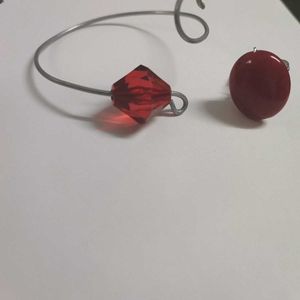 Goth Bracelet And Ring 🥀🕸️