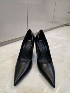 Zara bossy black heels