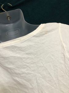 Mango White Plain Top