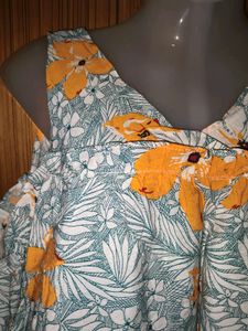 Floral Cold Shoulder Top