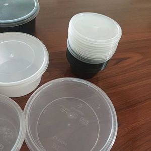 Assorted Set Of 29 Small Plastic Food Containers