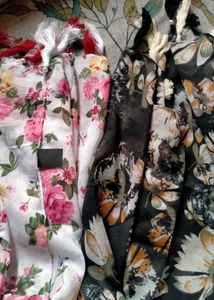 Pack of 2- Printed Stoles, New condition