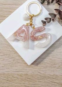 Resin Keychain A&S