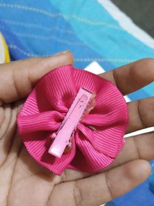 Pink Hair Clips