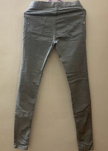 Women’s Skinny Fit Denim Grey Jeggings