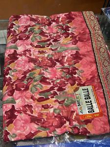 Floral Print Saree