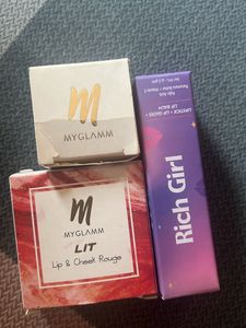 Rang De New Lipstick 💄 My Glamm Lip Cheek Rouge