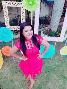 Red Sheer Overlay Dress