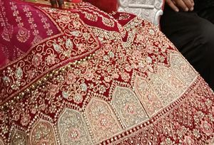 Lehenga Beautiful Colour  heavvy dupatta