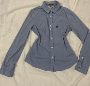 Y2K Fitted Bean Pole Jean  Shirt 🎀