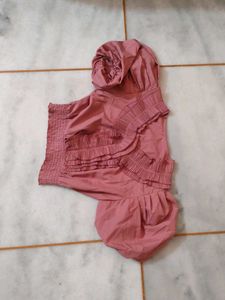 Cute Peach Crop Top