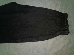 Women Black Boyfriend Jeans