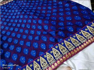 Beautiful Heavy Lehenga Style Saree