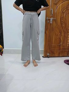 4 Pocket Grey Trouser
