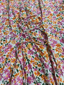 Floral Button-Down Dress