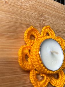 Crochet Diya Holder