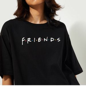 Oversized Tees - Friends (print Front N Back)
