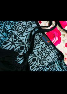 Black Boho Buttersoft Top