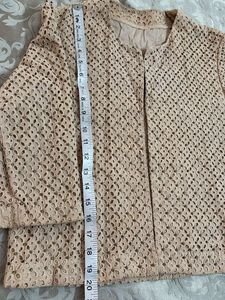 Vintage Cropped Lace Jacket