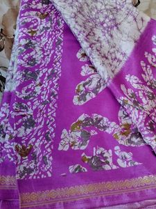New BAITIK Printed Saree