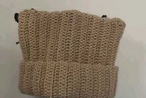 Cat Ears Crochet Hat