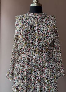 Floral Print Midi Dress