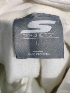 Skechers Full Zip Sweatshirt White 🤍 Size L