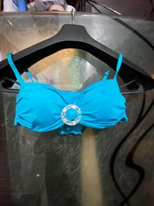 Blue Beach Bikini Set