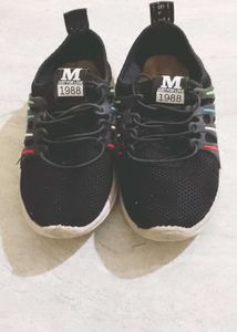Black Shoes For 4 to 6 year