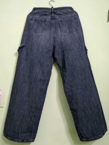 👾 Midnight Baggy Cargo Denim ⚡