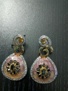 Teardrop Gemstone Earrings