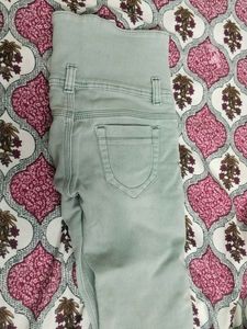 Ripped High-Waisted Denim Shorts