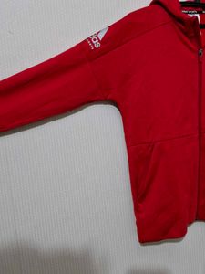 ADIDAS HOODED ZIPPER