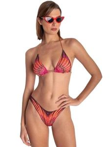 Patterned Bikini Top