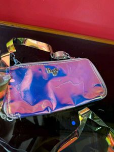 Holographic  sling bag
