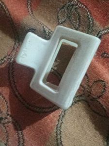 White Hair Clip