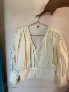 Elegant Cream Blouse