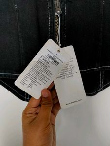 Black Corset Top By Freakins